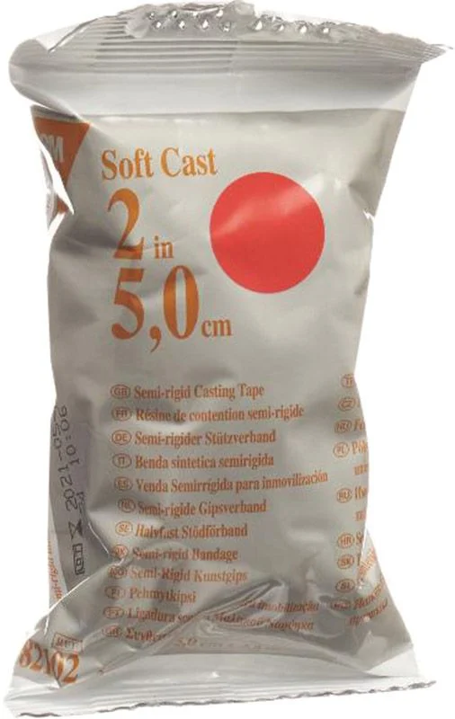 3M Scotchcast Softcast 5cmx3,65m rosso