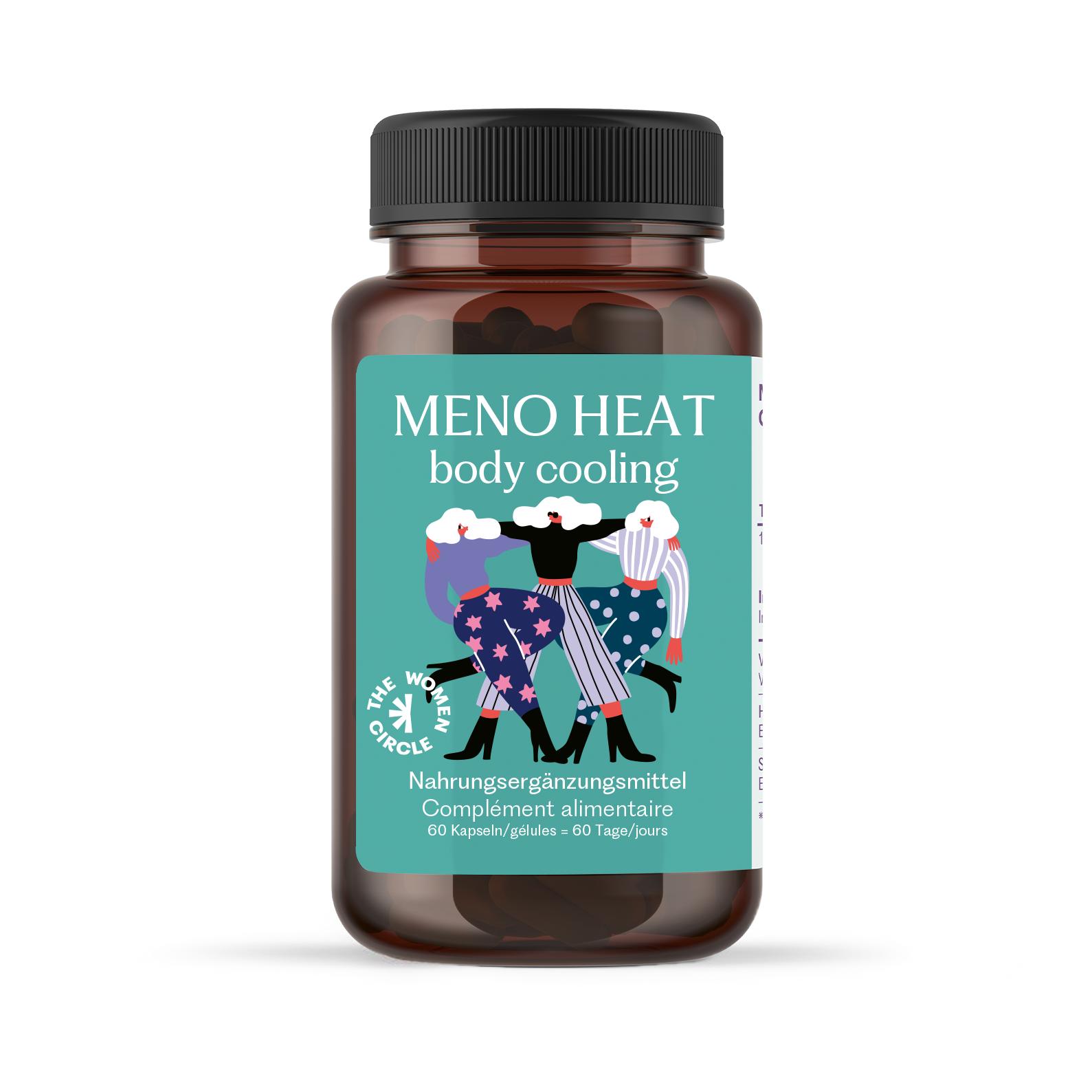 THE WOMEN CIRCLE Meno HEAT raffreddamento del corpo 60 pezzi