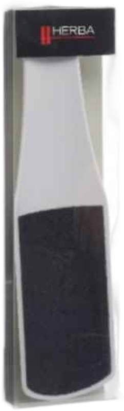 HERBA lima doppia per piedi grossolana fine softtouch grigio