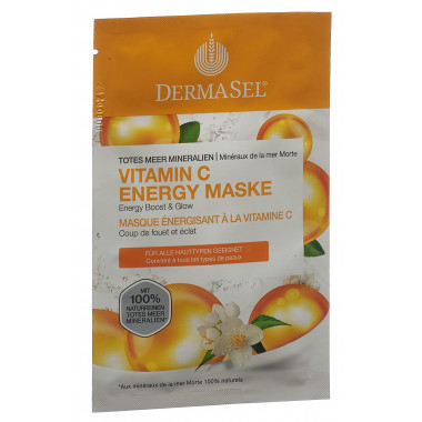 DermaSel Maschera Vitamina C Energia Btl 12ml