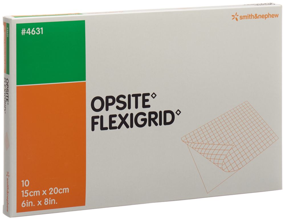 OPSITE FLEXIGRID Medicazione per ferite 15x20cm 10Btl