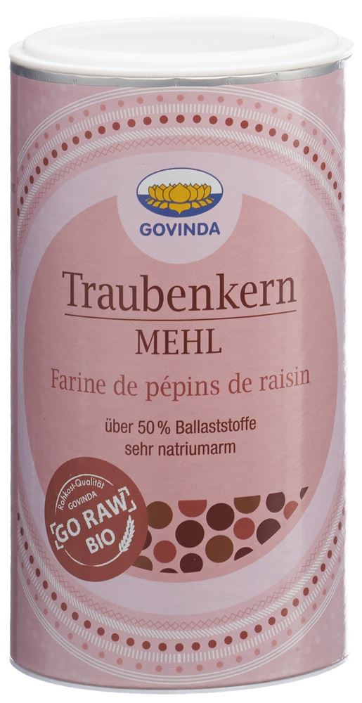 GOVINDA Farina di semi d'uva biologica Ds 200g