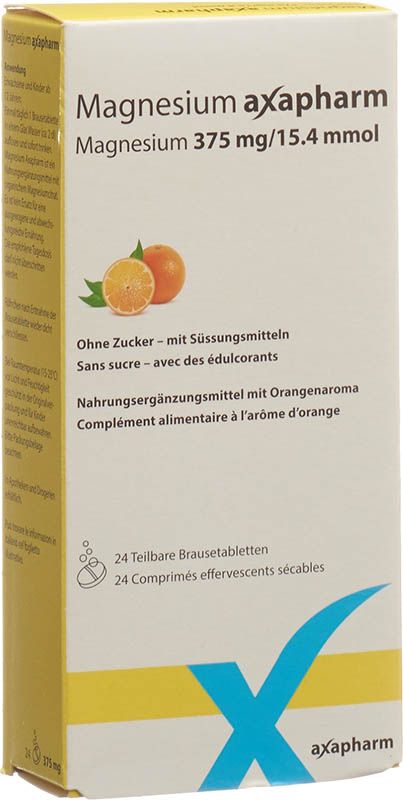 Magnesio Axapharm compresse effervescenti 375 mg 24 pezzi