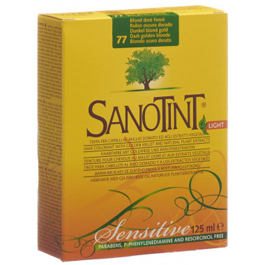 Sanotint Sensitive Light colore per capelli 77 biondo scuro oro