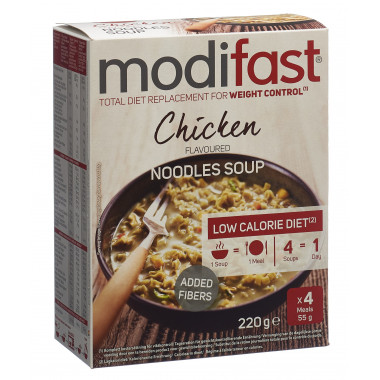 MODIFAST Zuppa di pollo 4 x 55g