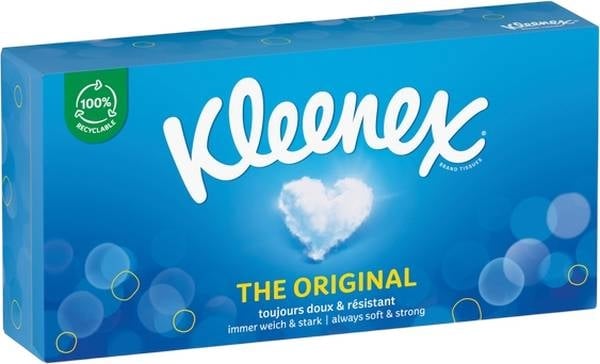 Kleenex cosmetic tissue Original Single 3-l w 24 pezzi