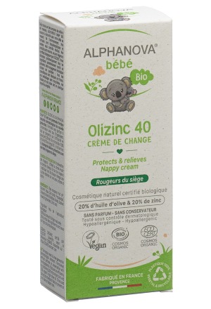 ALPHANOVA BB Olizinc 40 Crema protettiva per ferite Bio 50g