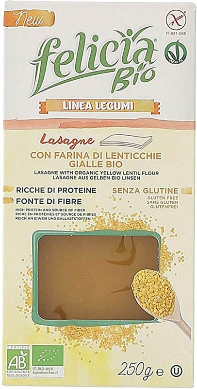 MA VIE S GLUT Lasagne di lenticchie gialle 250g