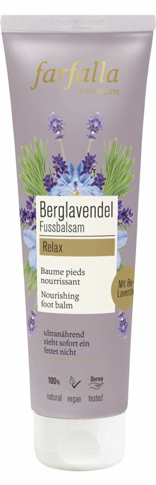 FARFALLA Balsamo piedi Lavanda di montagna Tb 75ml