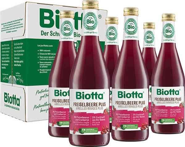 BIOTTA Cranberry Plus 6 fl 5dl
