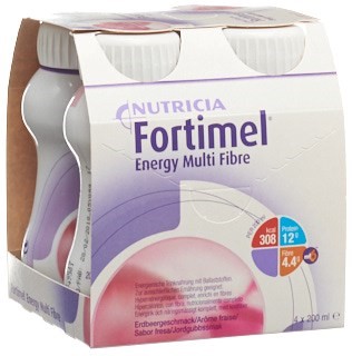Fortimel Multifibre 1.5 kcal Fragola 4 fl 200ml