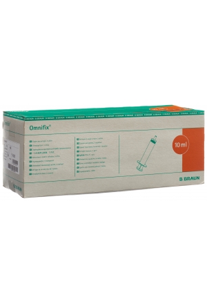 OMNIFIX siringa 10ml Luer senza lattice 100 pezzi