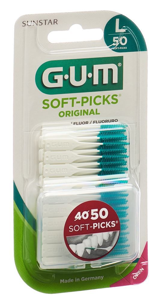 GUM Soft-Picks Original Grande 50 pezzi