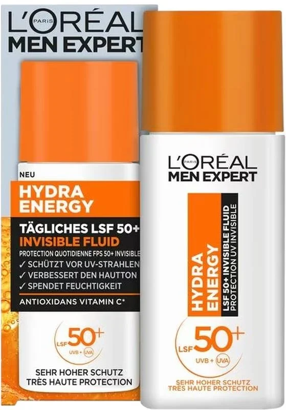 L'OREAL PARIS Hydra Energy Inv Fluid SPF 50+ 50 ml