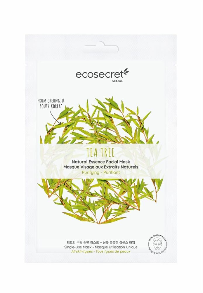 ECOSECRET Maschera viso detergente Tea Tree 20ml