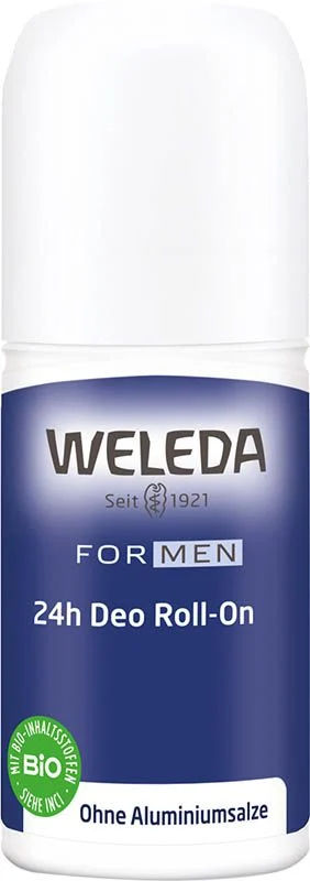 WELEDA FOR MEN 24h Deo Roll-on (nuovo) 50ml
