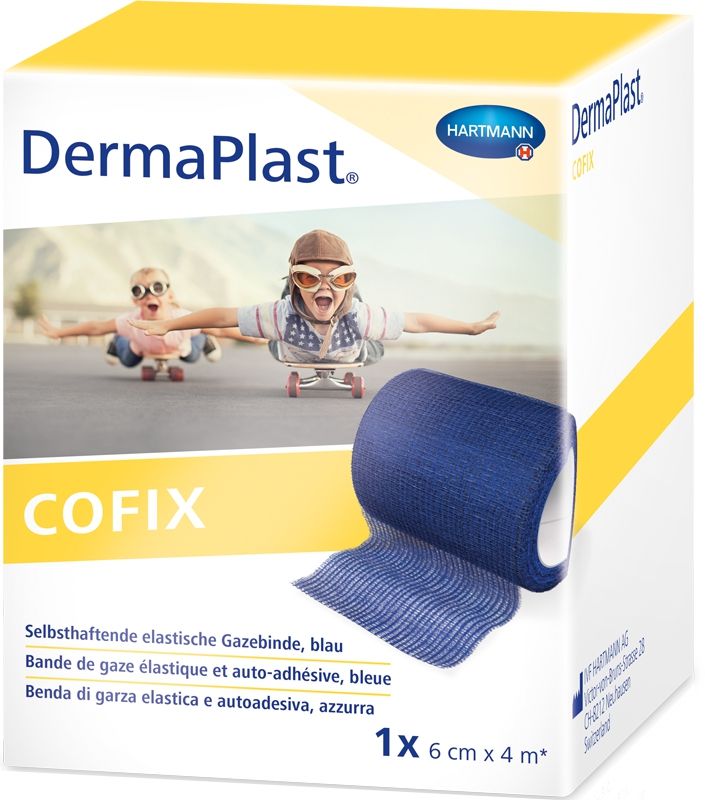 DermaPlast CoFix 6cmx4m blu