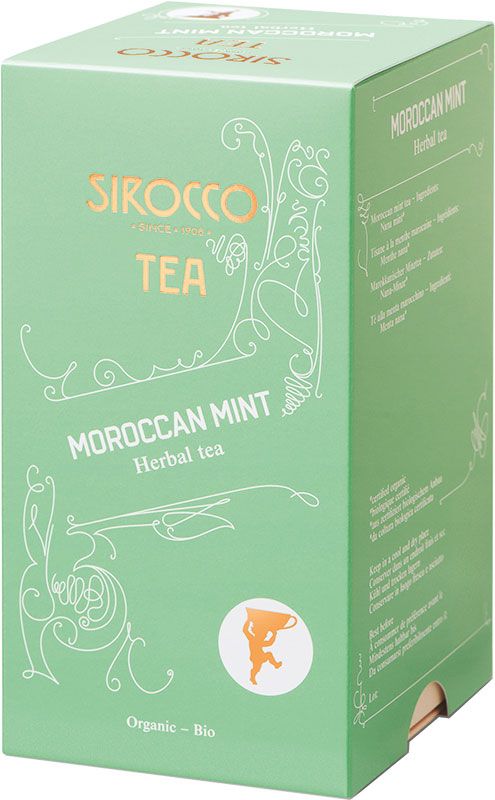 Bustine di tè Sirocco Menta marocchina 20 pezzi
