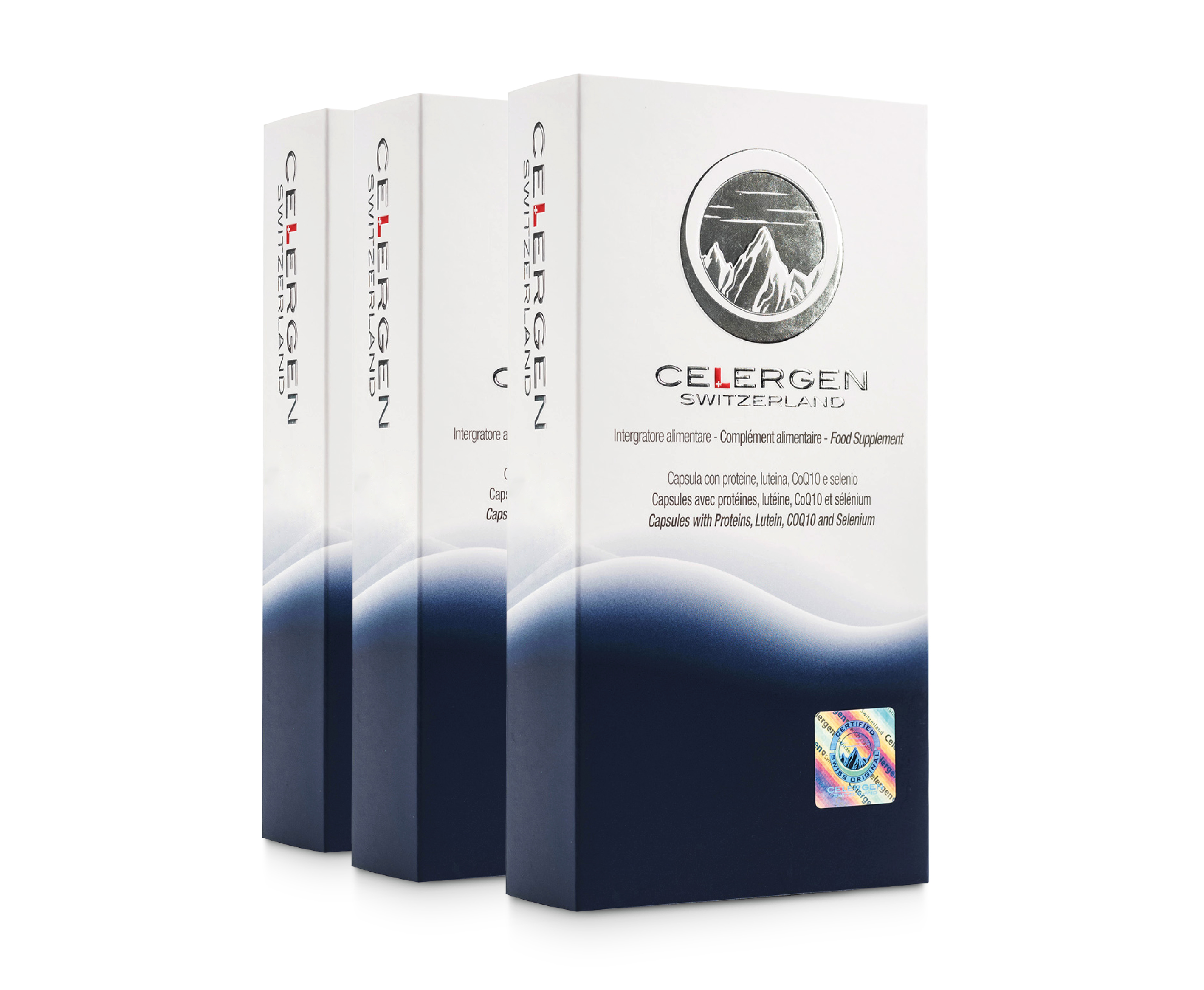 CELERGEN Svizzera Capsule Anti-Aging 3x 30 Capsule (cura per 3 mesi)