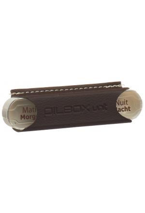 Pilbox Unit dispensatore di farmaci 1 giorno con custodia Tedesco/Francese