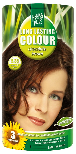 HENNA PLUS Colore a lunga durata 5.35 marrone cioccolato