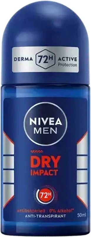 Nivea MEN Deo Dry Impact Roll-on (n) 50 ml