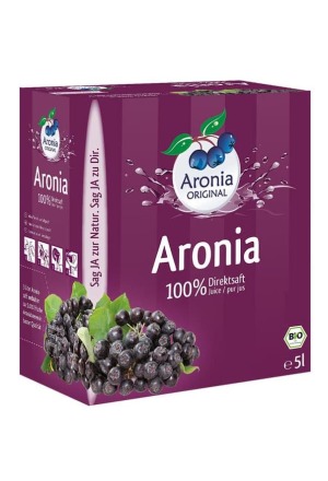 Succo di aronia biologico Aronia Original 5 litri