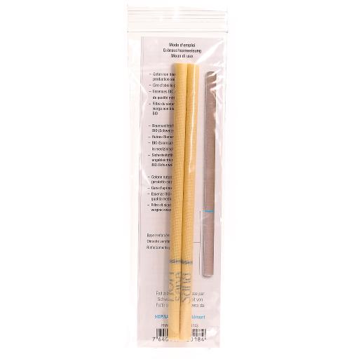 HOPISANA candele per orecchie suoni blu 2 pezzi