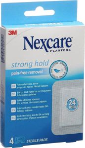 3M Nexcare Tamponi a forte tenuta Rimozione indolore 76,2x101 mm 4 pezzi