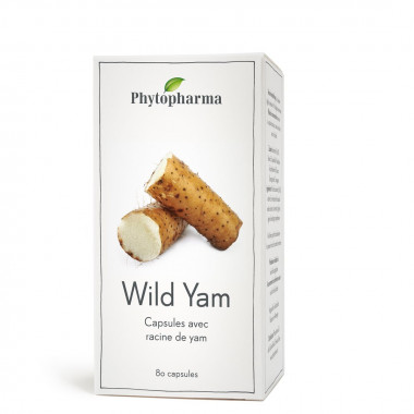 Phytopharma Wild Yam Kapseln 400 mg 80 Stück