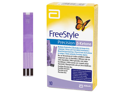 ABBOTT FREESTYLE Precision Ketone 10 Stück
