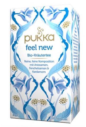 Pukka Feel New Tè biologico Btl 20 pezzi