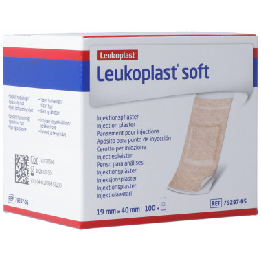 Leukoplast Cerotti morbidi per iniezione 19x40 mm 100 pezzi