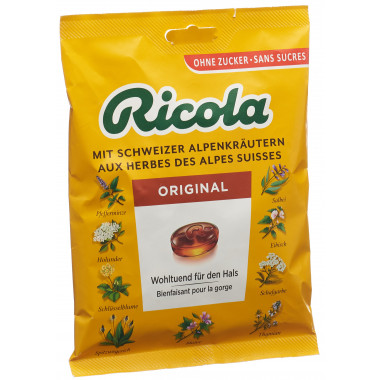 Ricola Original caramelle senza zucchero con stevia Btl 125g