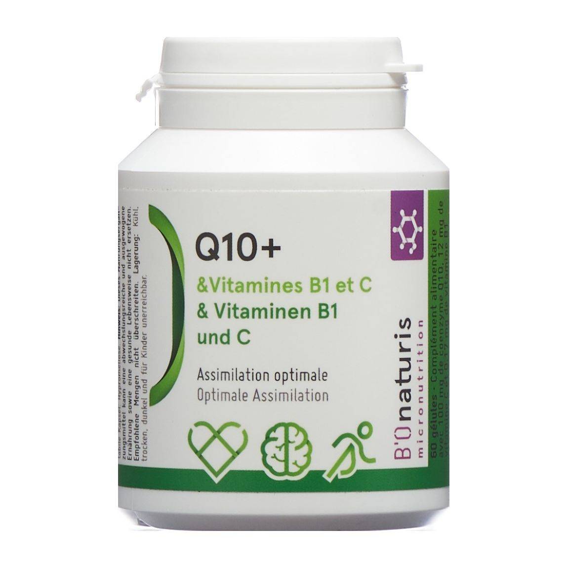BIOnaturis Q10 + 100mg capsule 60 capsule