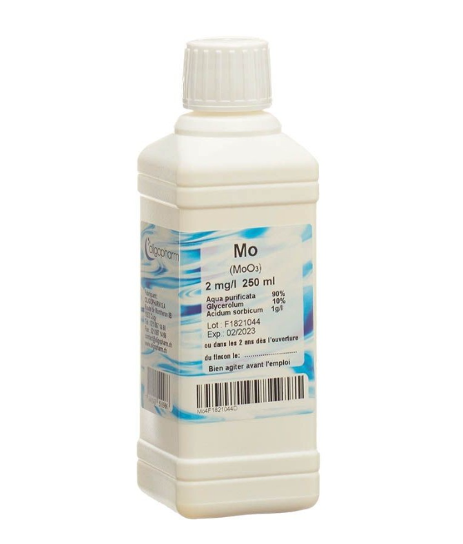 OLIGOPHARM Soluzione di molibdeno 2 mg/l 250ml