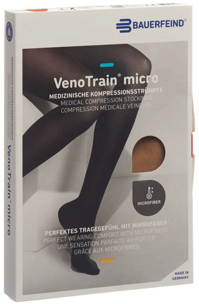 Bauerfeind VT MICRO AD KKL2 M n/s piede aperto caram 1 paio