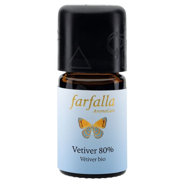 FARFALLA Vetiver 80% Öth/Öl Bio Fl 5ml