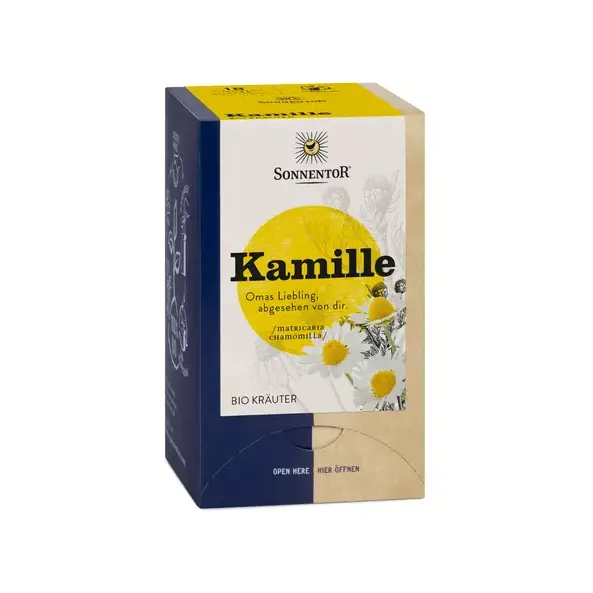 Sonnentor Tè alla camomilla BIO Btl 18 pezzi