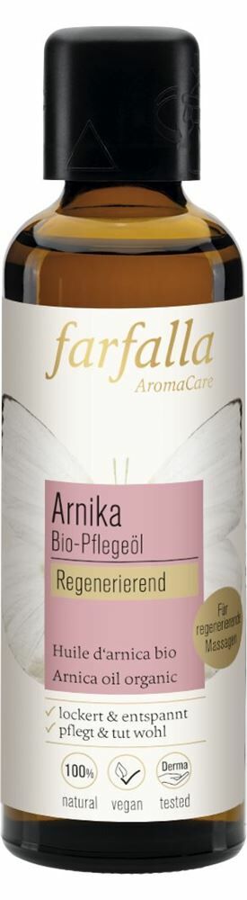 FARFALLA Olio curativo all'arnica biologico 75ml