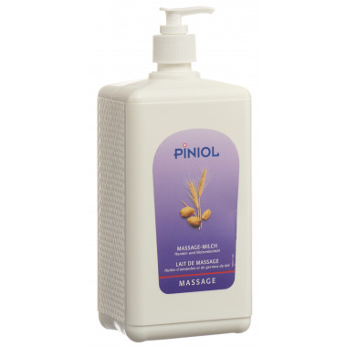 Latte da massaggio Piniol con olio di mandorle e germe di grano 1000ml