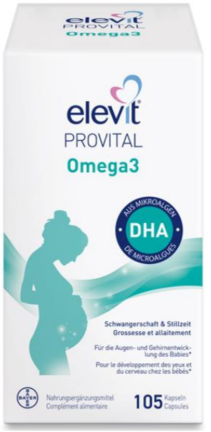 elevit® Provital Omega3 Capsule 105 Capsule