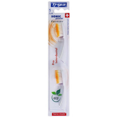 Set di ricambio Trisa Sonicpower Pro Interdent soft
