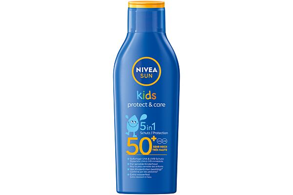 Nivea Kids Protect & Play Lozione solare SPF50+ 200ml