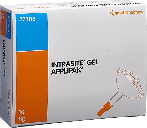 Dispenser per l'applicazione del gel per ferite INTRASITE Hydro 10 x 8 g