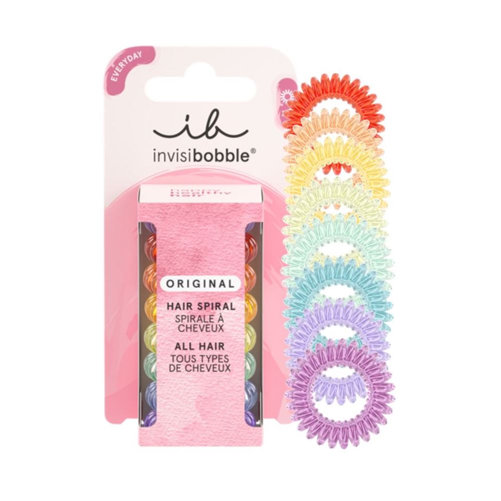 Fascette per capelli INVISIBOBBLE Original Rainb Vibes 8 pezzi