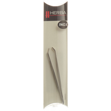 Pinzetta Herba Top Inox curva