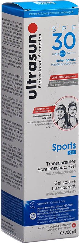 Ultrasun Gel Sportivo SPF 30 Fl 200ml