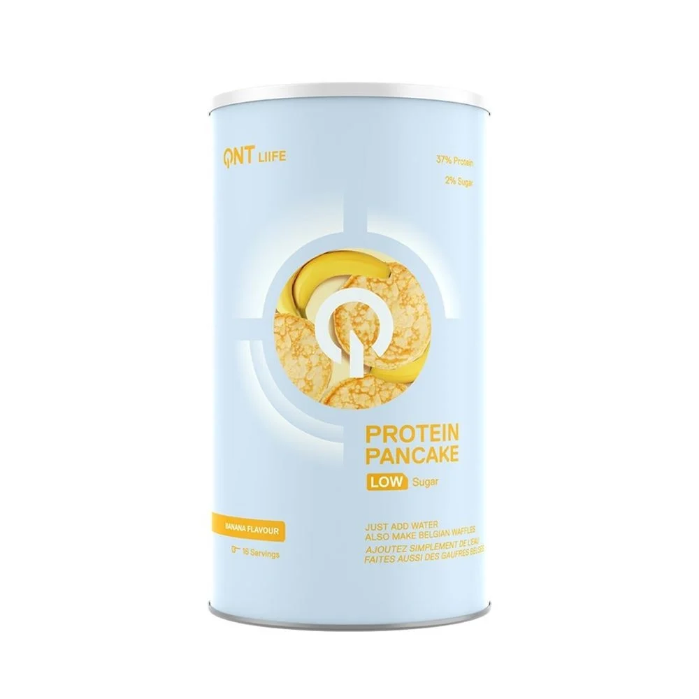 QNT Pancake proteico a basso contenuto di zucchero alla banana 500 g