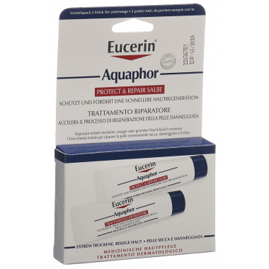 Eucerin Aquaphor Unguento protettivo e nutriente 2, 10 ml